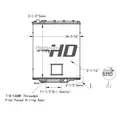 MACK CH613 RADIATOR ASSEMBLY thumbnail 3