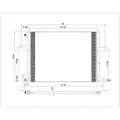 MACK CX613 AIR CONDITIONER CONDENSER thumbnail 3