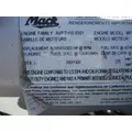 MACK MP7 EPA 10 (D11) ENGINE ASSEMBLY thumbnail 14
