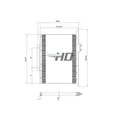 MACK MR611 AIR CONDITIONER CONDENSER thumbnail 3