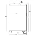 MACK MRU602 RADIATOR ASSEMBLY thumbnail 3