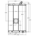 MACK MRU613 RADIATOR ASSEMBLY thumbnail 3