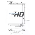 MITSUBISHI FUSO FE160 RADIATOR ASSEMBLY thumbnail 2