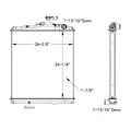 MITSUBISHI FUSO FM617 RADIATOR ASSEMBLY thumbnail 2