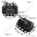 PACCAR MX-13 ENGINE MOUNTS, ENGINE (REAR) thumbnail 2