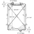 PETERBILT 320 RADIATOR ASSEMBLY thumbnail 2