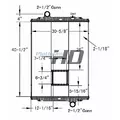 PETERBILT 320 RADIATOR ASSEMBLY thumbnail 3