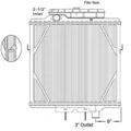 PETERBILT 379 RADIATOR ASSEMBLY thumbnail 3