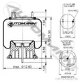 Peterbilt 379 Air Spring thumbnail 1