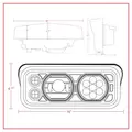 Peterbilt 379 Headlamp Assembly thumbnail 6