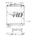 UD-NISSAN UD1800 RADIATOR ASSEMBLY thumbnail 3