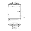 UD-NISSAN UD1800 RADIATOR ASSEMBLY thumbnail 1