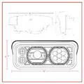 UNIVERSAL ALL HEADLAMP ASSEMBLY thumbnail 5