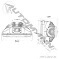 UNIVERSAL  HEADLAMP ASSEMBLY thumbnail 3