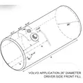 VOLVO 115-124 GALLON FUEL TANK thumbnail 2