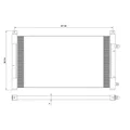 VOLVO VN AIR CONDITIONER CONDENSER thumbnail 3
