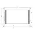 VOLVO VN AIR CONDITIONER CONDENSER thumbnail 3