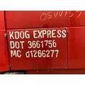 Volvo VNL Sleeper Door thumbnail 1